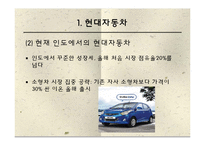 [국제기업환경론] 현대자동차와 인도 진출-5