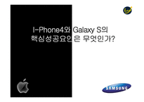I-Phone4(아이폰)와 Galaxy S(갤럭시s)의 핵심성공요인-2