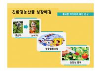 친환경 농산물 생산, 유통, 소비시장 분석 및 발전 방안-8