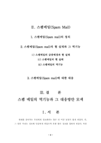 스팸 메일의 역기능과이에대한 다양한 대응 방안-2