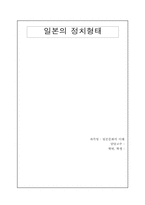 [일본문화] 일본의 정치형태-1