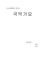 [소리문화] 국악가요란 무엇인가-8