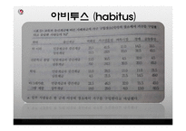 [대중문화] 구별짓기와 아비투스-12