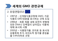[생명윤리학] 유전자재조합생물체(GMO, Genetically Modified Organism)-14