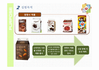 초코릿 맛 우유의 관능적 평가-4