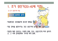 [인간행동] 성인기-10