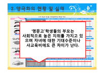 [교육사회학] 교육양극화와 교육을 통한 사회 양극화의 원인 및 문제점, 대책 및 예방법-9