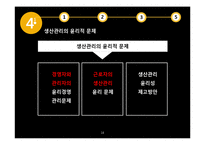 [기업윤리] 생산관리윤리의 개념 및 사례-18