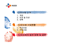 CJ오쇼핑 사업현황-2
