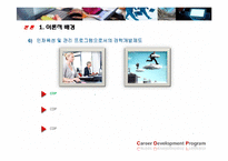 [인적자원개발론] 경력개발제도(CDP) 사례연구-11