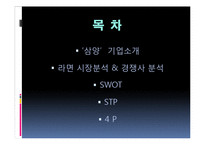 [마케팅] 삼양라면 마케팅전략 기획안-2