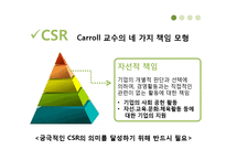 [기업의 사회적 책임] 바람직한 CSR 사례-10