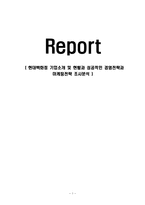 현대백화점 마케팅, 성공사례, 마케팅전략, 성공전략, 경영전략분석, 기업소개 및 현황과 성공적인 경영전략과 마케팅전략 조사분석-1