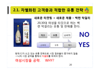 [유통학] CJ막걸리 유통 전략-20