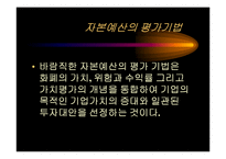 [재무관리] 자본예산의 평가기법-4