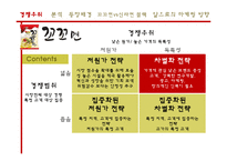 [마케팅] 꼬꼬면의 경쟁우위 마케팅 전략-5