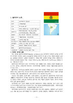 [국제경영] 볼리비아 기업 투자 환경 조사-3