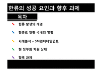 [정책론] 한류의 성공 요인과 향후 과제-2