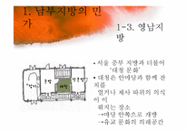 [주거학] 남부지방, 제주도, 울릉도 지역별 민가-18