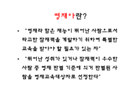 [특수아상담] 영재아의 사회적응 능력 향상을 위한 상담 프로그램-3