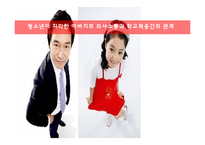 청소년이 지각한 아버지의 의사소통과 학교적응간의 관계-1