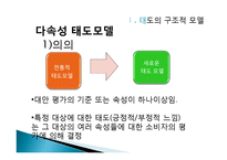 [소비자행동] 태도와 태도변화-3