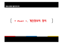 [정보사회] 개인정보 보호의 활용과 범위-3