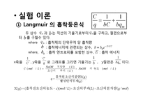 [반응현상실험] Adsorption(흡착) 결과 레포트-3