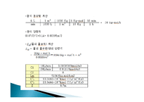 [반응현상실험] 기체 흡수 결과 레포트-5