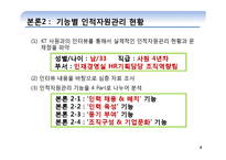 [인적자원관리] KT의 인사철학과 관리-8