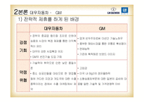 [글로벌전략] GM,대우와 현대,다임러크라이슬러 전략적 제휴-7