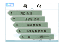 [재무관리] 평화정공 재무제표분석-2