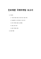 진로재팬 국제마케팅-1