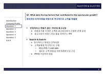 [국제경영] 사치 앤 사치(Saatchi & Saatchi)-6