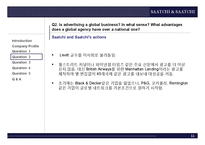 [국제경영] 사치 앤 사치(Saatchi & Saatchi)-11