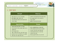 풀무원 기업 경영분석및 마케팅사례분석과 미래전략방향제안 파워포인트-11
