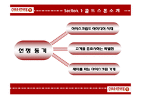 콜드스톤 기업 SWOT분석및 마케팅전략제안 PPT-4