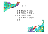 [언어와 문화] 한국어 표준발음 실태-2
