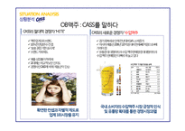 [마케팅] 카스의 SWOT, STP, 4P전략-9