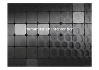 [국제관계] Humanitarian Intervention, 휴매니테어리언인터벤션-인도주의적 개입 사례 분석(영문)-1