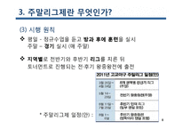 [스포츠사회학] 주말리그제-8