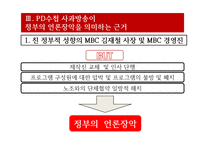 [방송론] PD수첩사건(정부의 언론 통제)-18