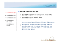 [국제물류] 국제 항공운송서류-4
