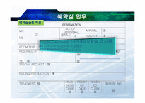 [호텔경영] 프론트 데스크(Front Desk)업무-5