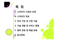 차세대 지능형 자동차 스마트카의 모든 것 -스마트카의 개념 및 등장배경, 장점, 핵심 기술, 향후 전망과 해결과제-2