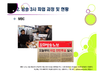 방송 3사(MBC,KBS,YTN) 총파업, 무엇이 문제인가? - 방송사 파업의 근본적인 원인과 문제점 분석(MBC 파업을 중심으로)-8
