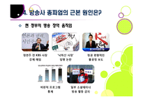 방송 3사(MBC,KBS,YTN) 총파업, 무엇이 문제인가? - 방송사 파업의 근본적인 원인과 문제점 분석(MBC 파업을 중심으로)-15