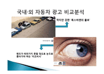 국내외 자동차 광고 분석 및 특징소개, 경영전략분석, 성공사례, 성공전략, 마케팅전략, STP전략, SWOT분석, 4P전략, 개선점-13