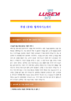 [루셈 - 공채 최종합격] 자기소개서-1