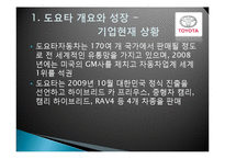 도요타의 리콜사례 분석 및 경영전략분석, 성공사례, 실패사례, 마케팅전략, STP전략, SWOT분석, 4P전략, 개선점 역사와 특징소개,-10